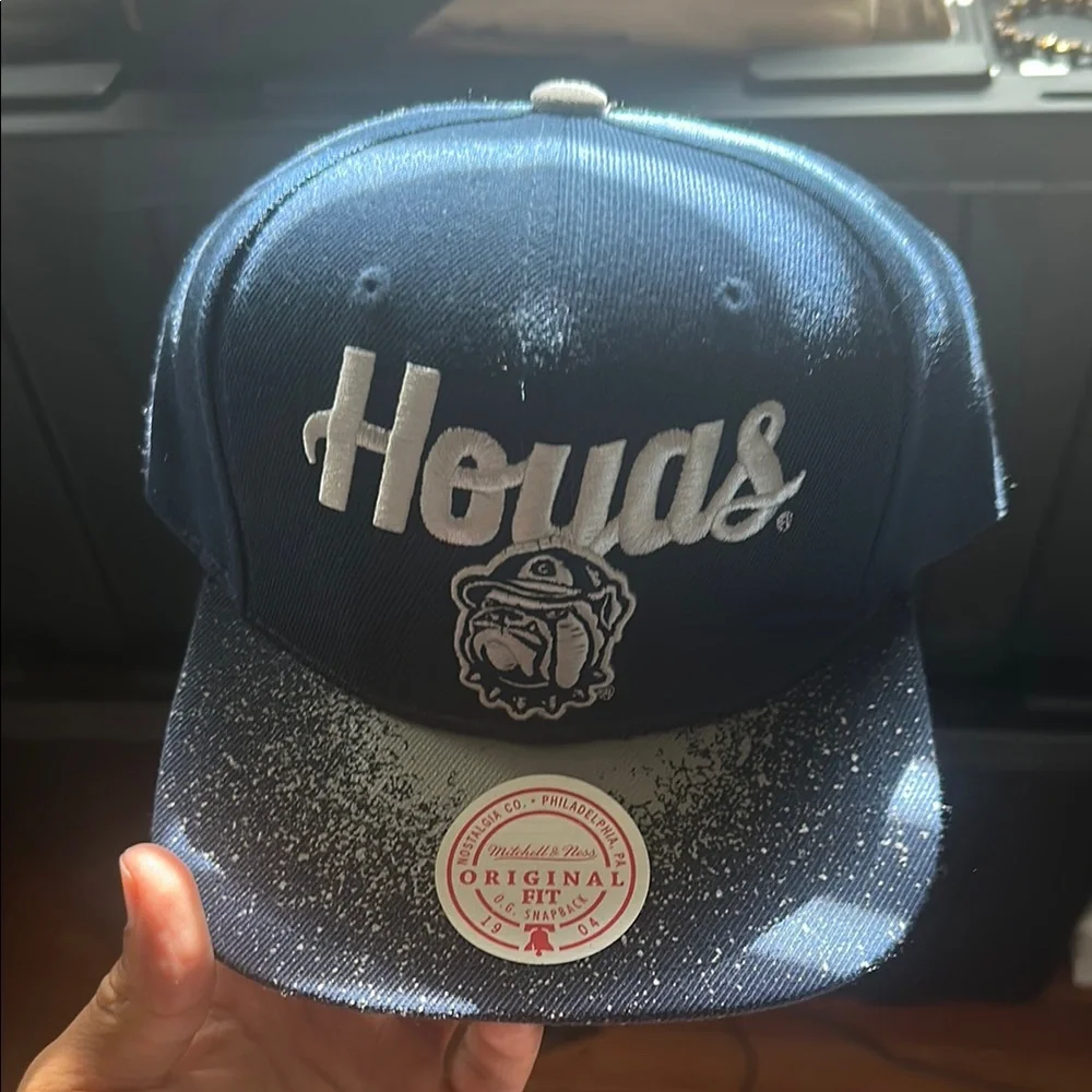 Hoyas Blue and White Cap